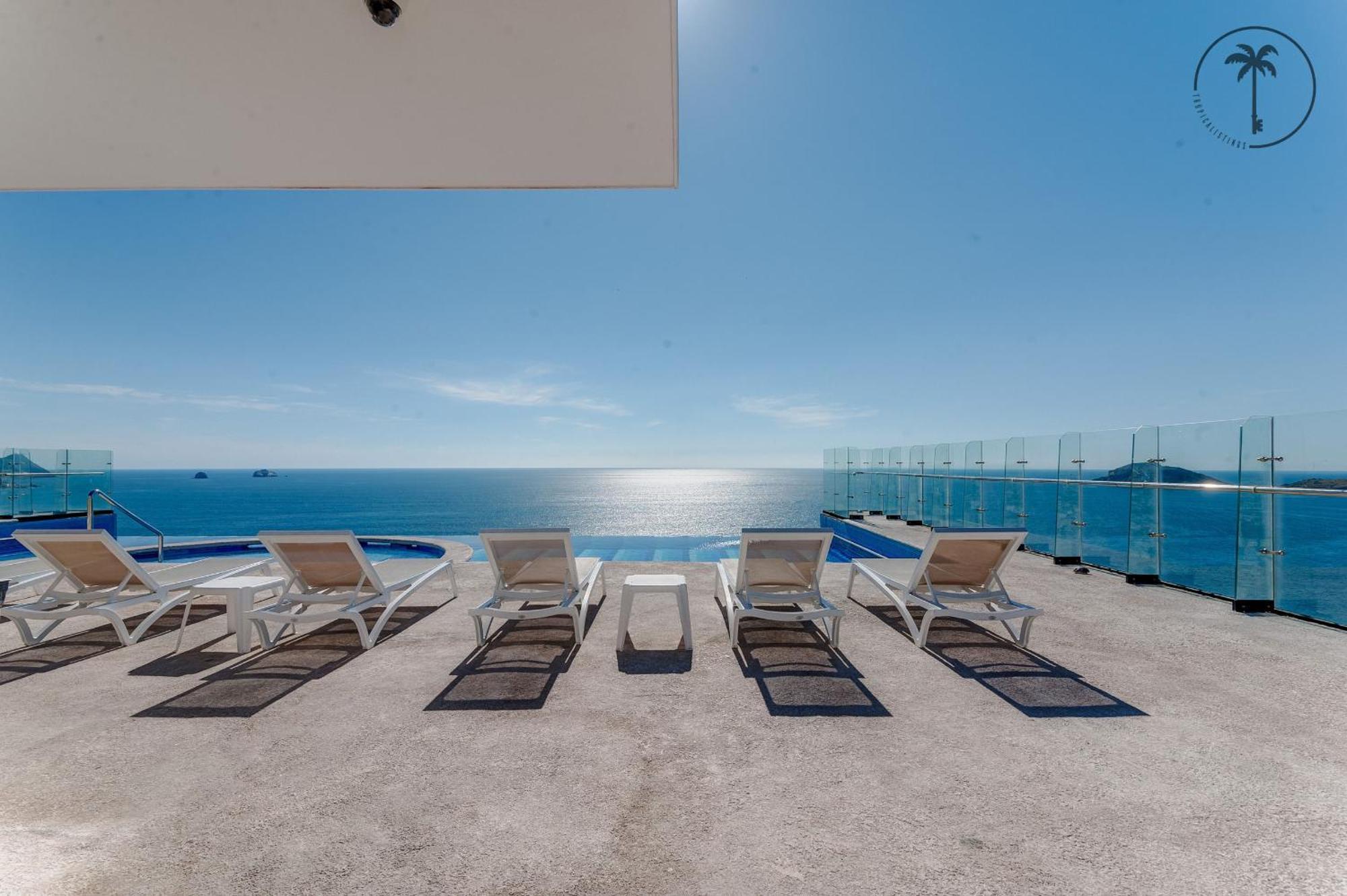 Hermosa Vista Al Mar, Condominio De Lujo! ماساتلان المظهر الخارجي الصورة