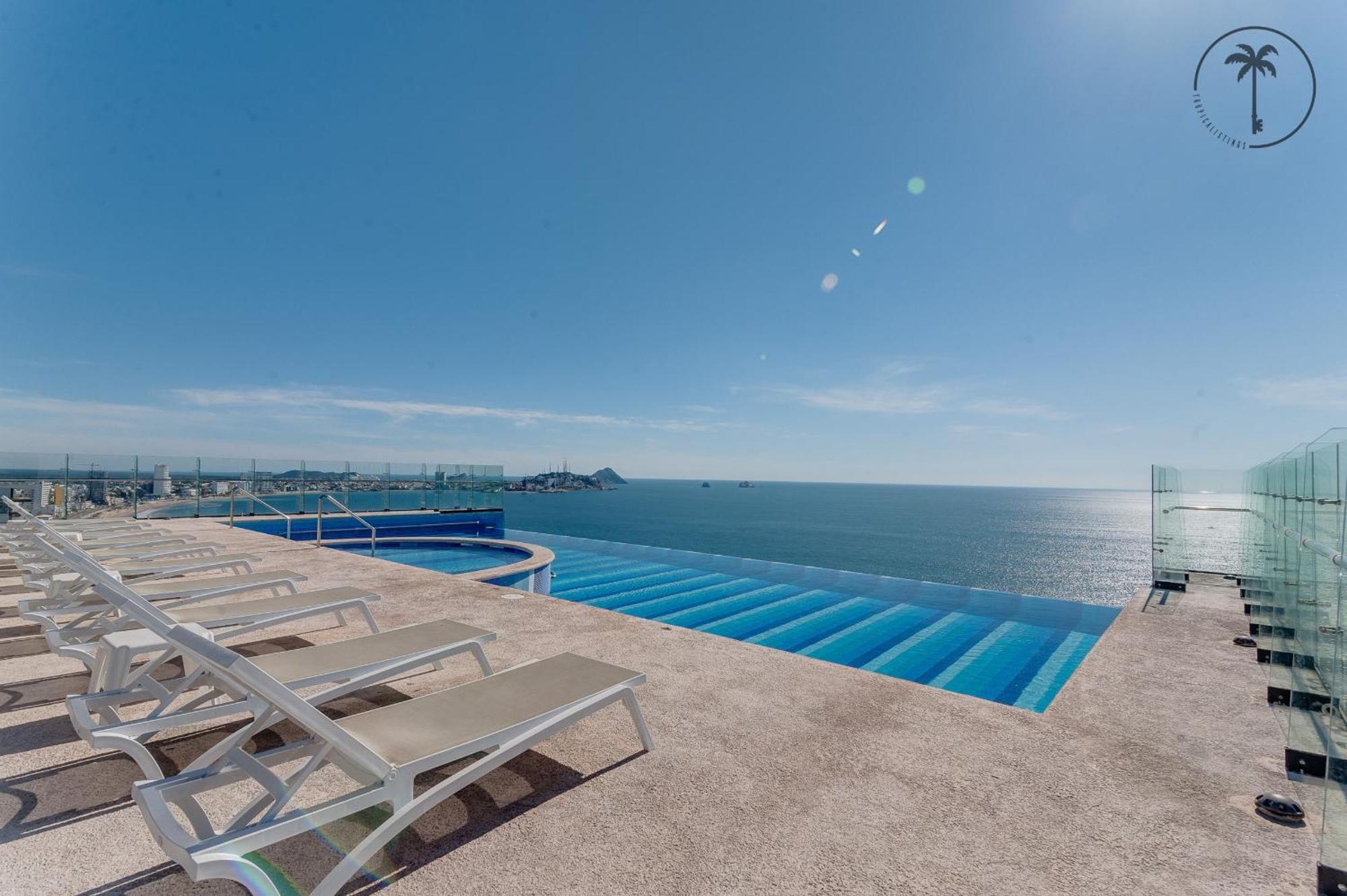 Hermosa Vista Al Mar, Condominio De Lujo! ماساتلان المظهر الخارجي الصورة