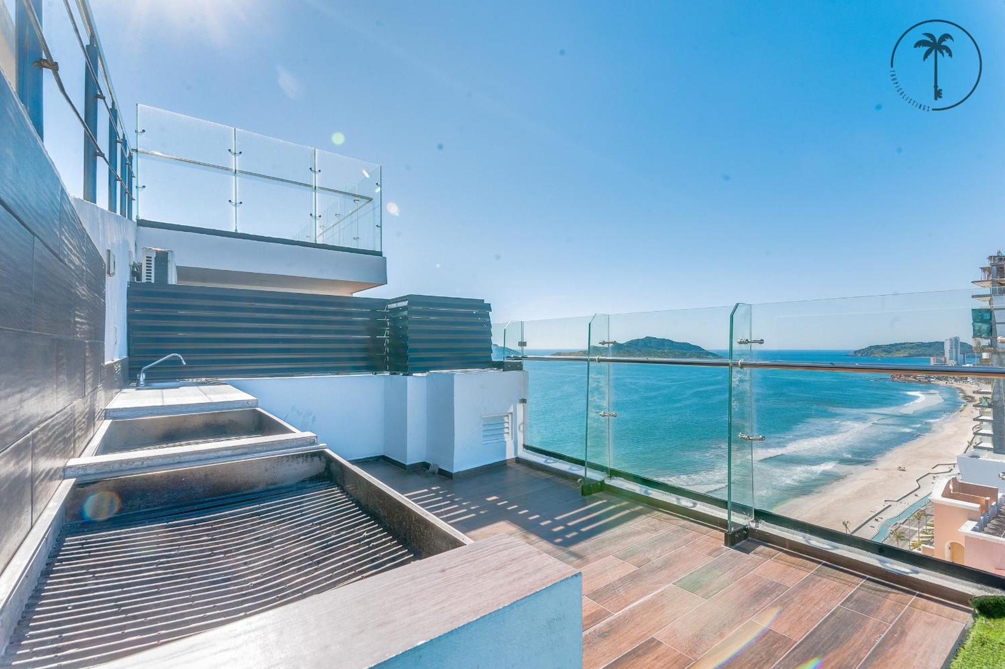 Hermosa Vista Al Mar, Condominio De Lujo! ماساتلان المظهر الخارجي الصورة