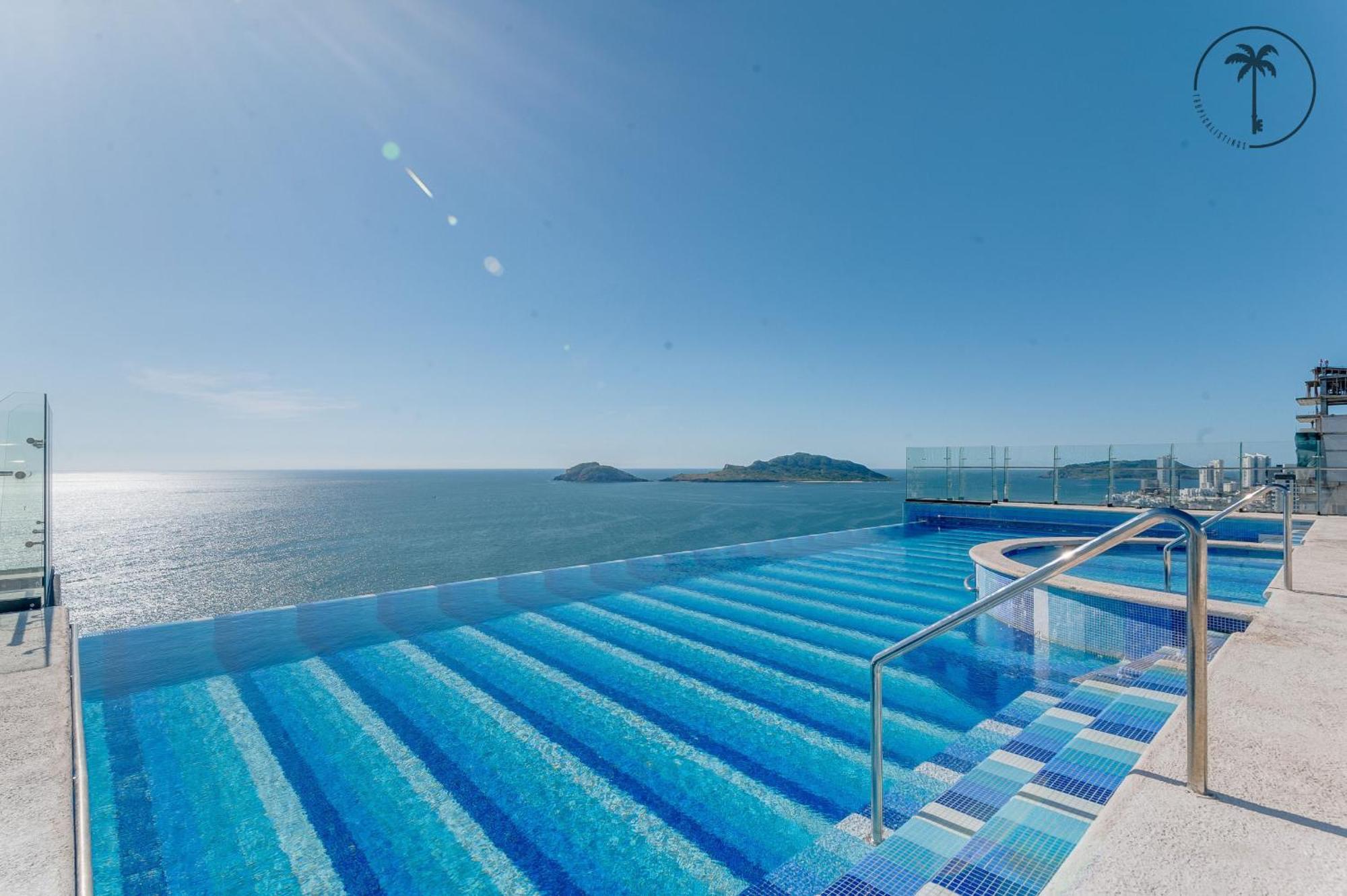 Hermosa Vista Al Mar, Condominio De Lujo! ماساتلان المظهر الخارجي الصورة
