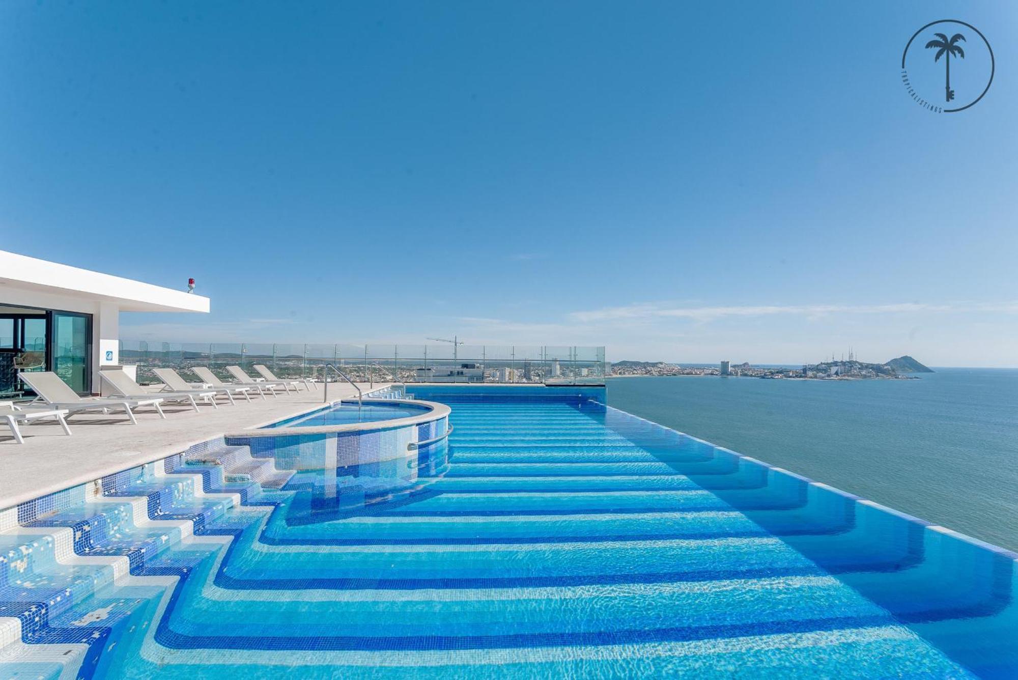 Hermosa Vista Al Mar, Condominio De Lujo! ماساتلان المظهر الخارجي الصورة