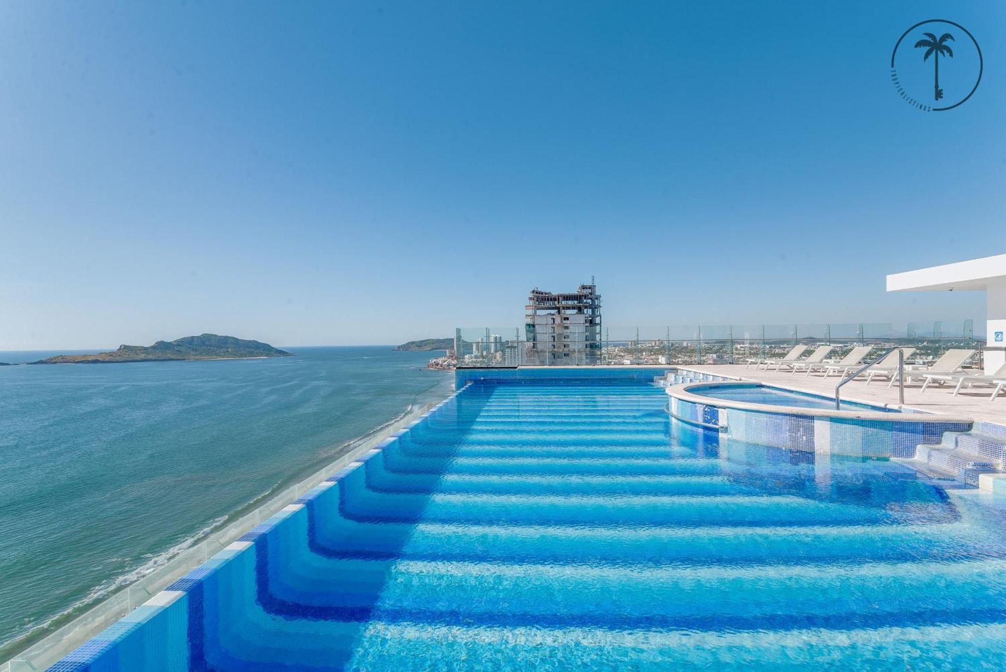 Hermosa Vista Al Mar, Condominio De Lujo! ماساتلان المظهر الخارجي الصورة